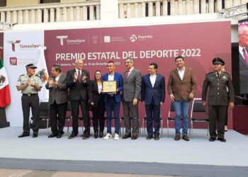 Felicita rector a atletas de la UAT reconocidos en el Premio Estatal del Deporte 2022