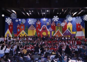 Centros educativos y estancias infantiles de UAT U-NIDO celebran festival navideño