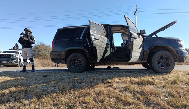 En Durango, Guardia Nacional localiza material bélico en camioneta blindada