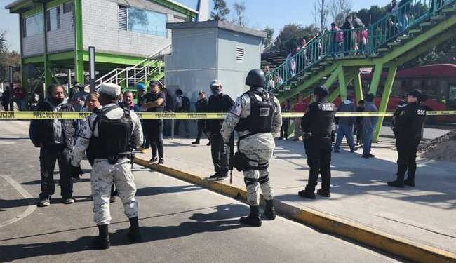 Guardia Nacional aplica Plan GN-A por incidente en el Metro
