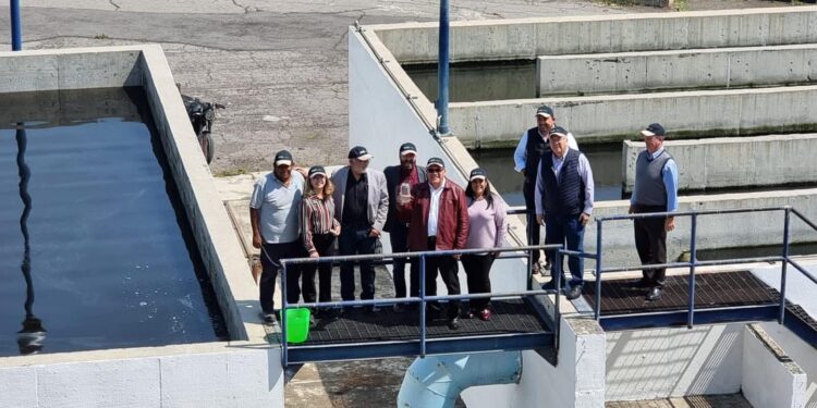 Avanza proyecto de saneamiento integral de aguas residuales en el sur del Estado
