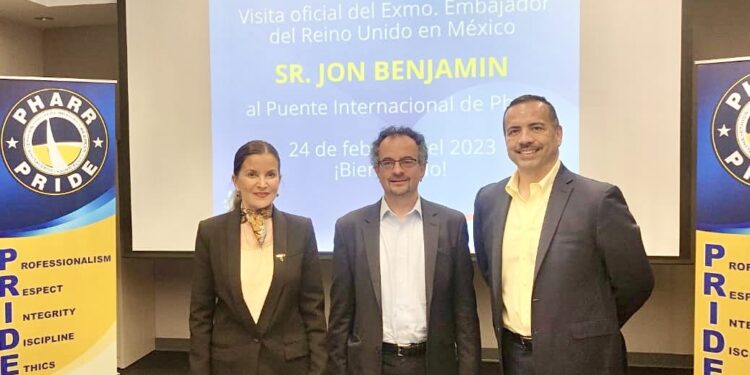 Promueve SDE integración económica de Tamaulipas con EEUU y Reino Unido