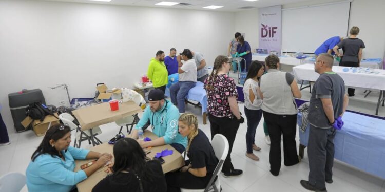 Jornada médica del DIF Tamaulipas atiende a 211 personas