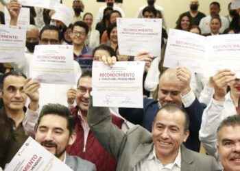 Reconocen a personal de la Secretaría del Trabajo por capacitación en la plataforma gratuita PROCADIST