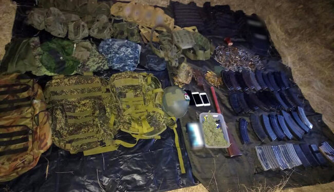 Ejército Mexicano y Aduanas de México aseguran material bélico