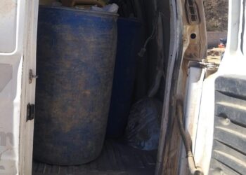 Guardia Nacional localiza seis tomas clandestinas y asegura 13 bidones con combustible