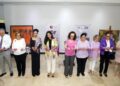 Inaugura Salud exposición de pinturas «Mujeres en el arte»