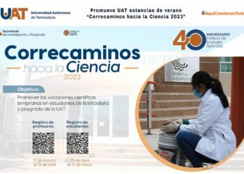 Promueve UAT estancias de verano “Correcaminos hacia la ciencia 2023”
