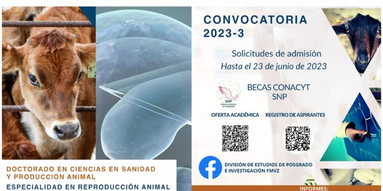 Anuncia la UAT el proceso para ingresar a los posgrados de la Facultad de Medicina Veterinaria 