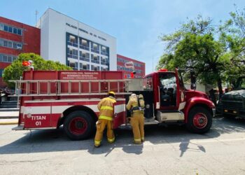 Participó Tamaulipas en el Primer Simulacro Nacional de Protección Civil 2023