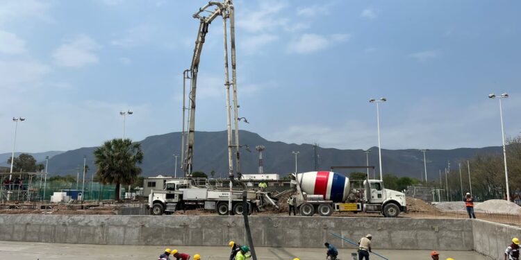 Avanza rehabilitación de albercas de la Unidad Deportiva » Adolfo Ruiz Cortines “