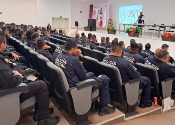 Guardia Estatal recibe capacitación de la FGJT