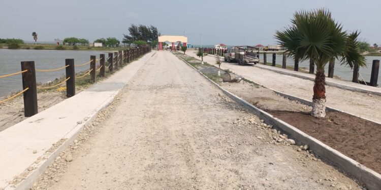 Obras Públicas de Tamaulipas trabaja en la rehabilitación de Playa Carboneras