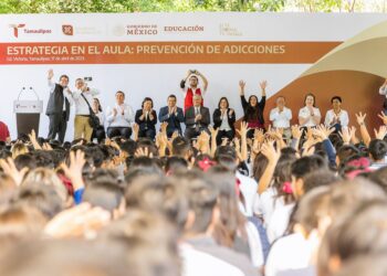 INICIA GOBIERNO DEL ESTADO CAMPAÑA “SI TE DROGAS, TE DAÑAS” EN MÁS DE  MIL 300 ESCUELAS