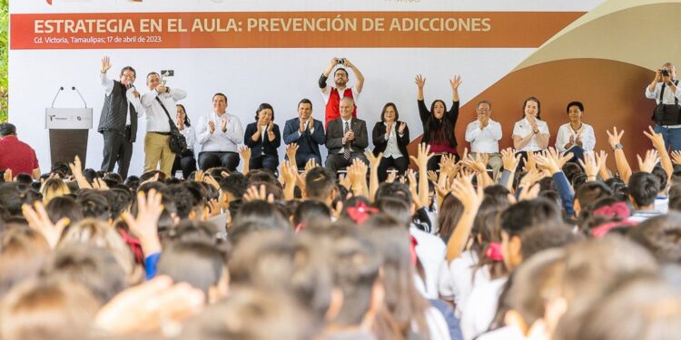 INICIA GOBIERNO DEL ESTADO CAMPAÑA “SI TE DROGAS, TE DAÑAS” EN MÁS DE MIL 300 ESCUELAS