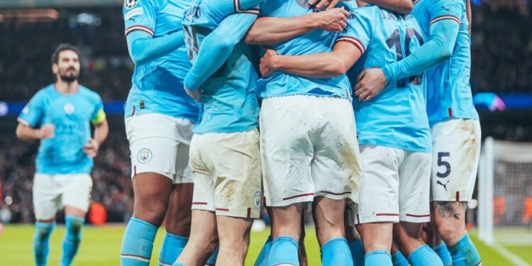 Golea el Manchester City al Bayern Munich en el Etihad Stadium