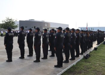 Tercer bloque de la Guardia Estatal culmina Curso de Readiestramiento Policial