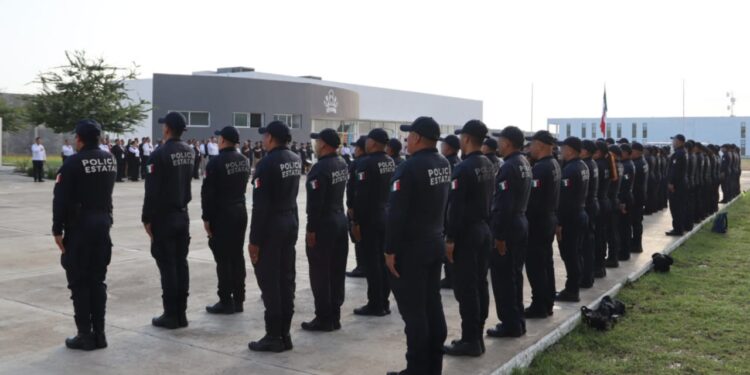 Tercer bloque de la Guardia Estatal culmina Curso de Readiestramiento Policial