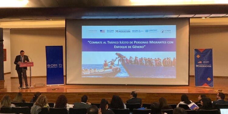 Segob imparte taller sobre tráfico ilícito de personas migrantes a las autoridades tamaulipecas