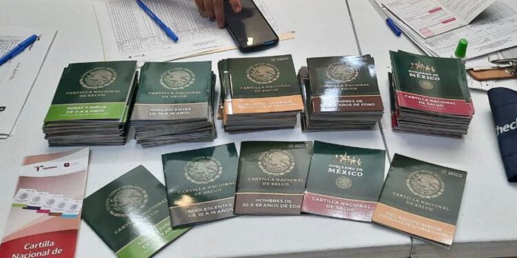 Inicia SST distribución  y actualización de Cartilla Nacional de Salud