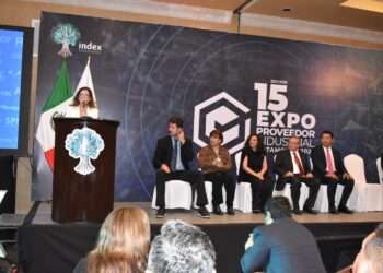 Impulsa Estado vinculación empresarial en Expo Proveedor Industrial Matamoros 2023