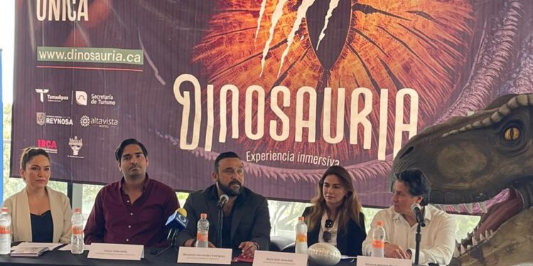 Presentarán en Reynosa «DINOSAURIA… Experiencia Inmersiva»