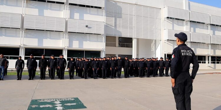 Concluye capacitación el cuarto bloque de elementos de la Guardia Estatal
