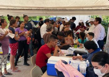 Realiza Gobierno de Tamaulipas jornada de atención a migrantes en Matamoros