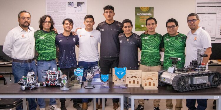 Obtiene la UAT primeros lugares del Torneo Mexicano de Robótica 2023