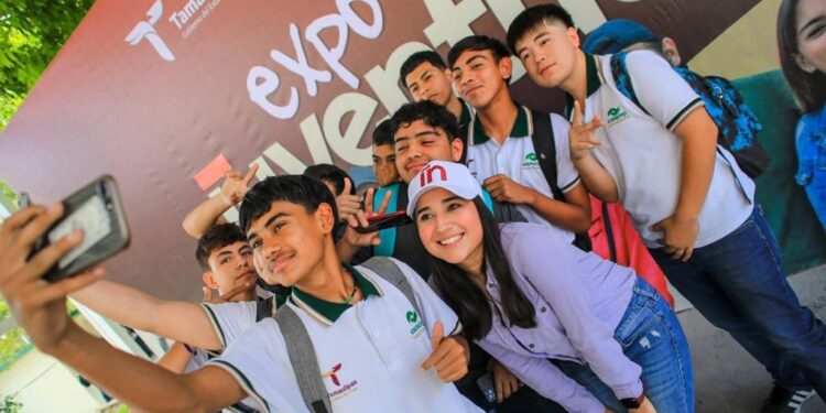 Participan jóvenes de Río Bravo en Expo Juventud que lleva a cabo el Gobierno de Tamaulipas