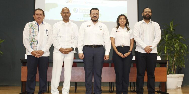 Inaugura el rector de la UAT la Semana de la Sustentabilidad Universitaria 2023