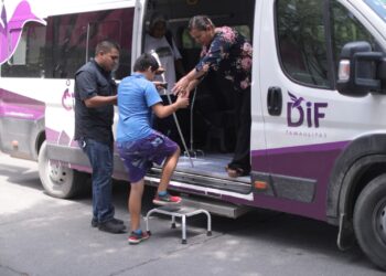 Garantiza DIF Tamaulipas movilidad de personas con discapacidad con 124 unidades adaptadas en 41 municipios