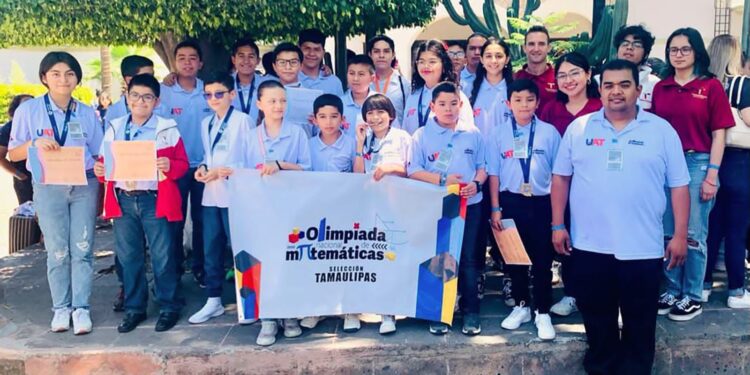 Logran estudiantes de Tamaulipas gran cosecha de medallas en Olimpiada Nacional de Matemáticas