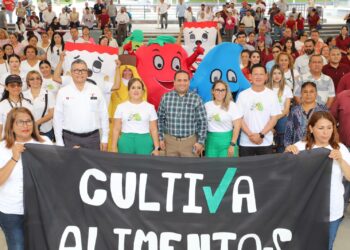 Promueve Salud un Estado libre de adicciones “Cultivemos Alimento, No Tabaco”