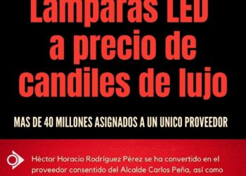 Lamparas LED a precio de candiles de lujo