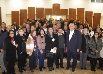 El rector Dámaso Anaya visita facultades de la UAT en el Campus Tampico