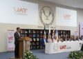Presenta Dámaso Anaya proyectos académicos de la UAT en Nuevo Laredo