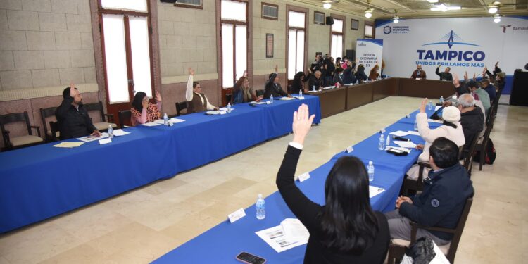 Aprueba Cabildo de Tampico Importante Paquete de Obras