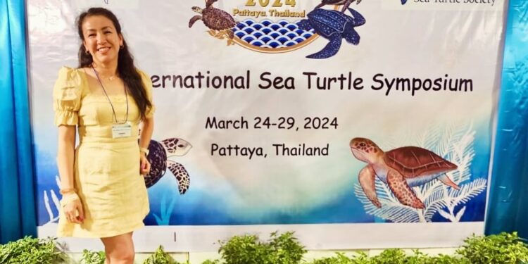 Investigadora de la UAT presenta en Tailandia estudio genético de las tortugas carey