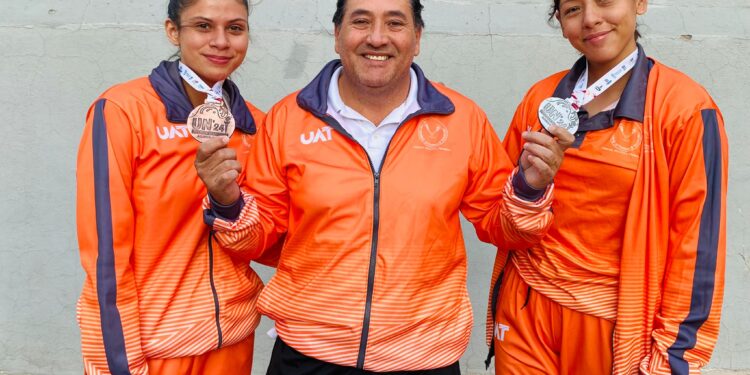 Con plata y bronce cierra Taekwondo de la UAT en Universiada Nacional