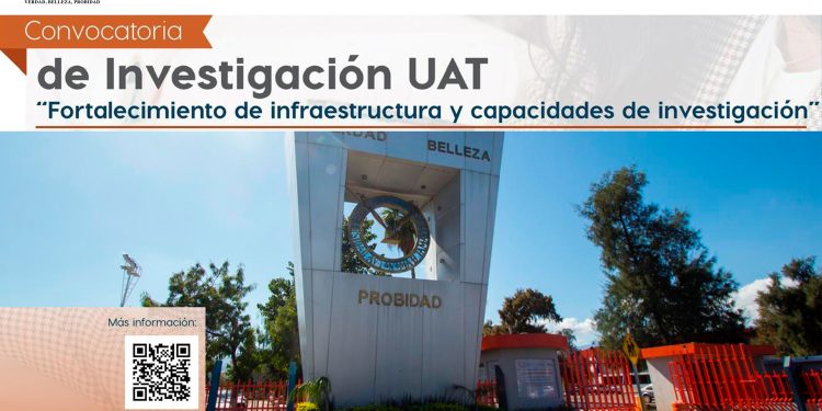 Convoca la UAT a sus docentes a concursar proyectos para infraestructura de investigación.