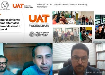 Participa la UAT en el coloquio internacional “Juventudes, frontera y tecnología 2024”.
