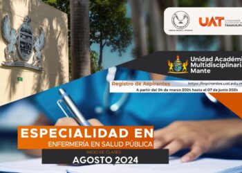 Abre la UAT especialidad de Enfermería en Salud Pública.