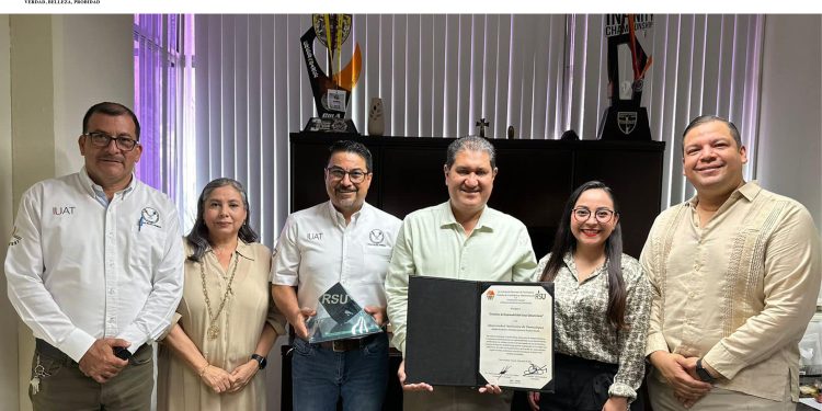 Recibe la UAT distinción nacional de Responsabilidad Social Universitaria.