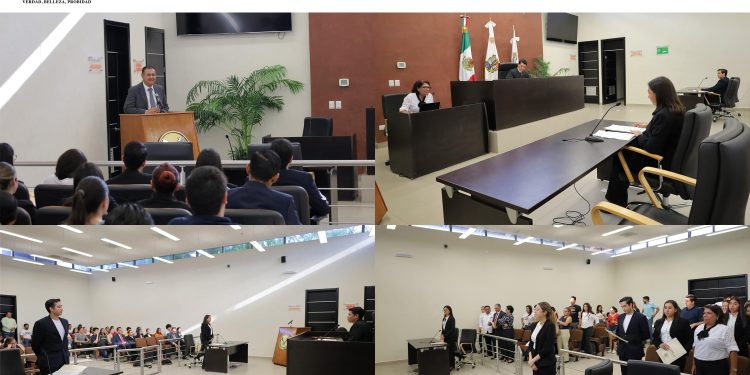 Realiza la UAT concurso de Juicios Orales en el campus Victoria.