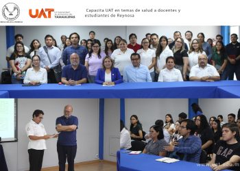 Capacita UAT en temas selectos de salud a docentes y estudiantes de Reynosa.