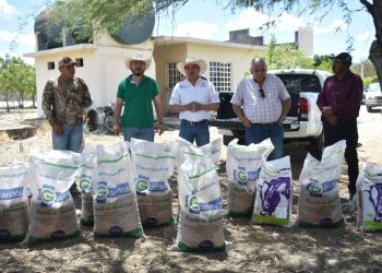 Productores de González reciben suplementos alimenticios para el ganado