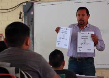 Aplican evaluación “Tamaulipas Aprende” a estudiantes de primaria y secundaria