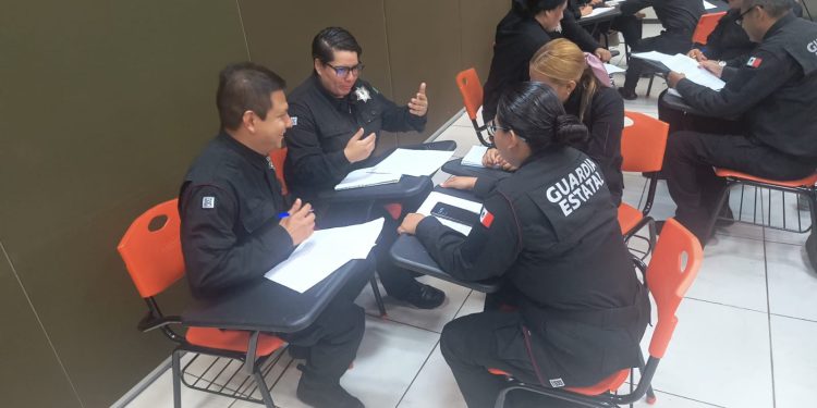 Recibe Guardia Estatal de Género capacitación en Protocolo Nacional de Actuación