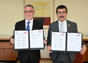 La UAT y Woodside Petróleo México celebran convenio de colaboración académica y científica.